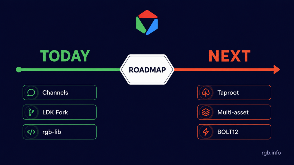 The RGB Lightning roadmap — from today's implementation to what comes next