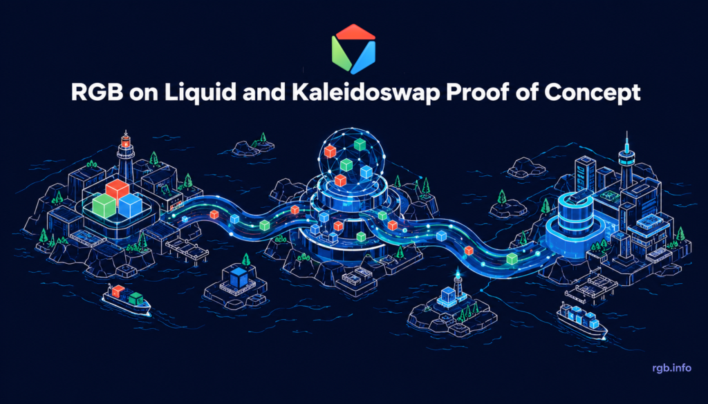 RGB on Liquid: a seal anchored on Bitcoin or Liquid, with a Simplicity covenant rejecting spends that lack an RGB commitment